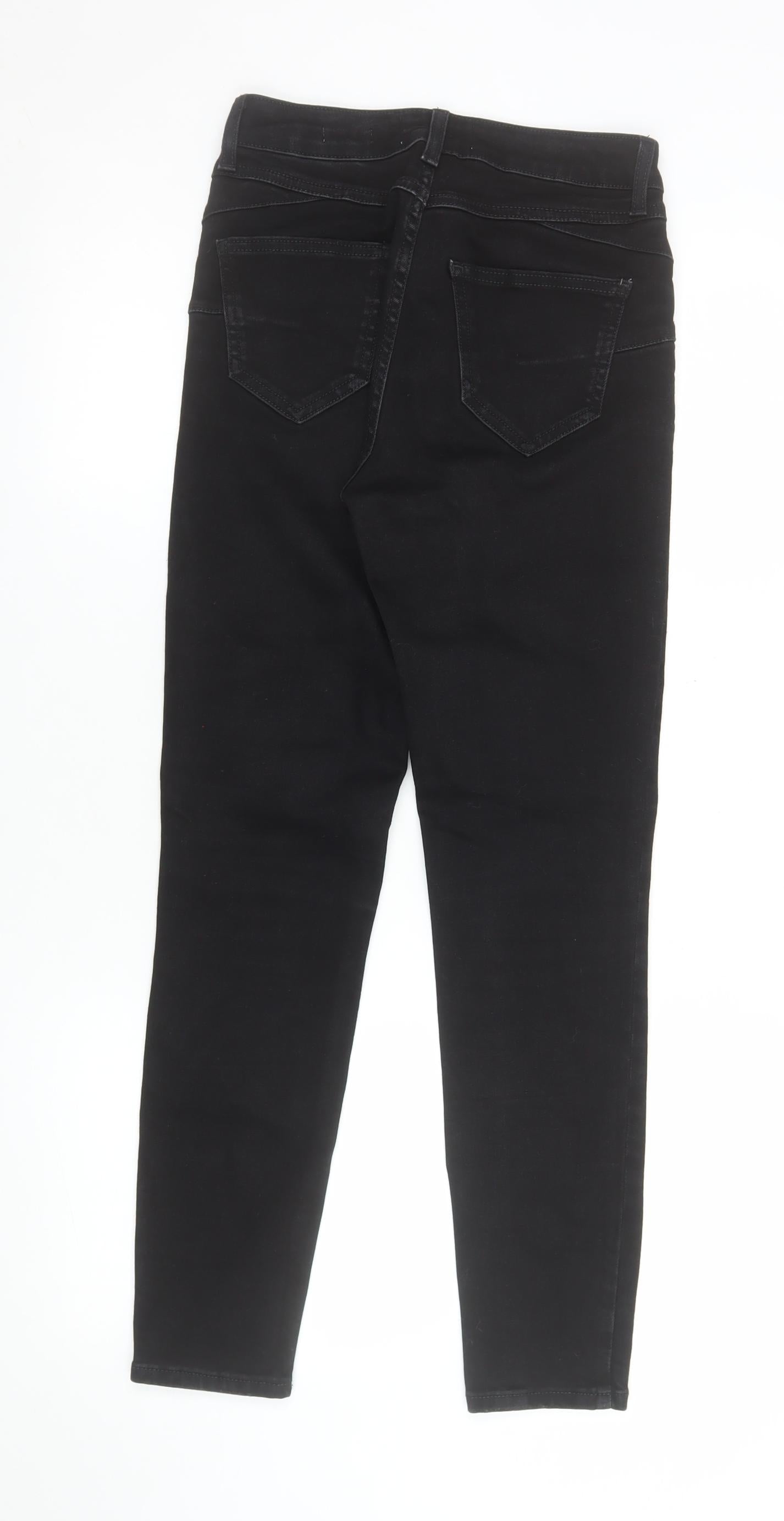Womens UK Size 8 New Look Slim Fit Skinny Black Jeans