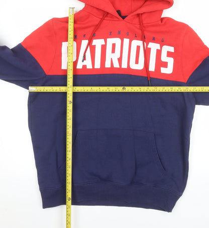 Mens UK Size M NFL Team Apparel Multicoloured Pullover Hoodie