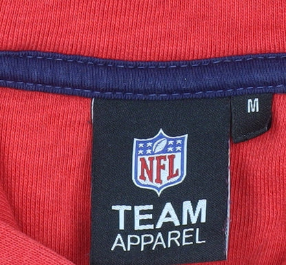 Mens UK Size M NFL Team Apparel Multicoloured Pullover Hoodie