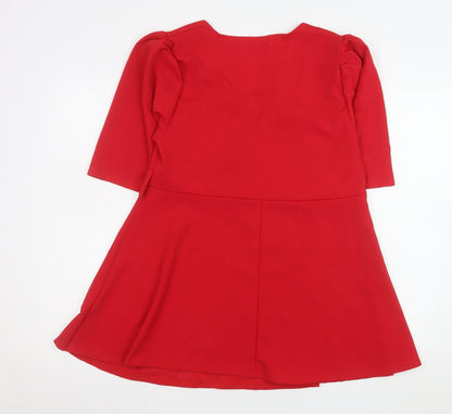 Womens UK Size 16 Yours Fit & Flare Dress