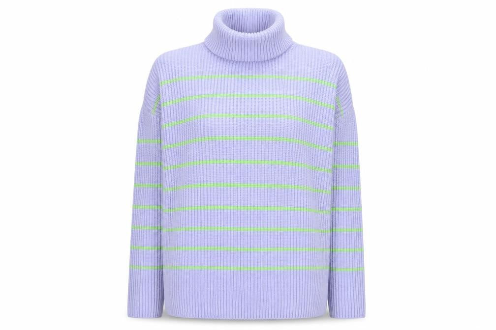 Womens UK Size M Marks and Spencer Purple Pullover Jumper
