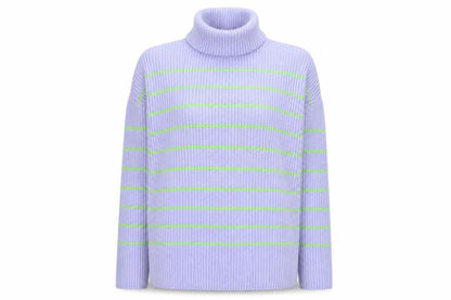 Womens UK Size M Marks and Spencer Purple Pullover Jumper