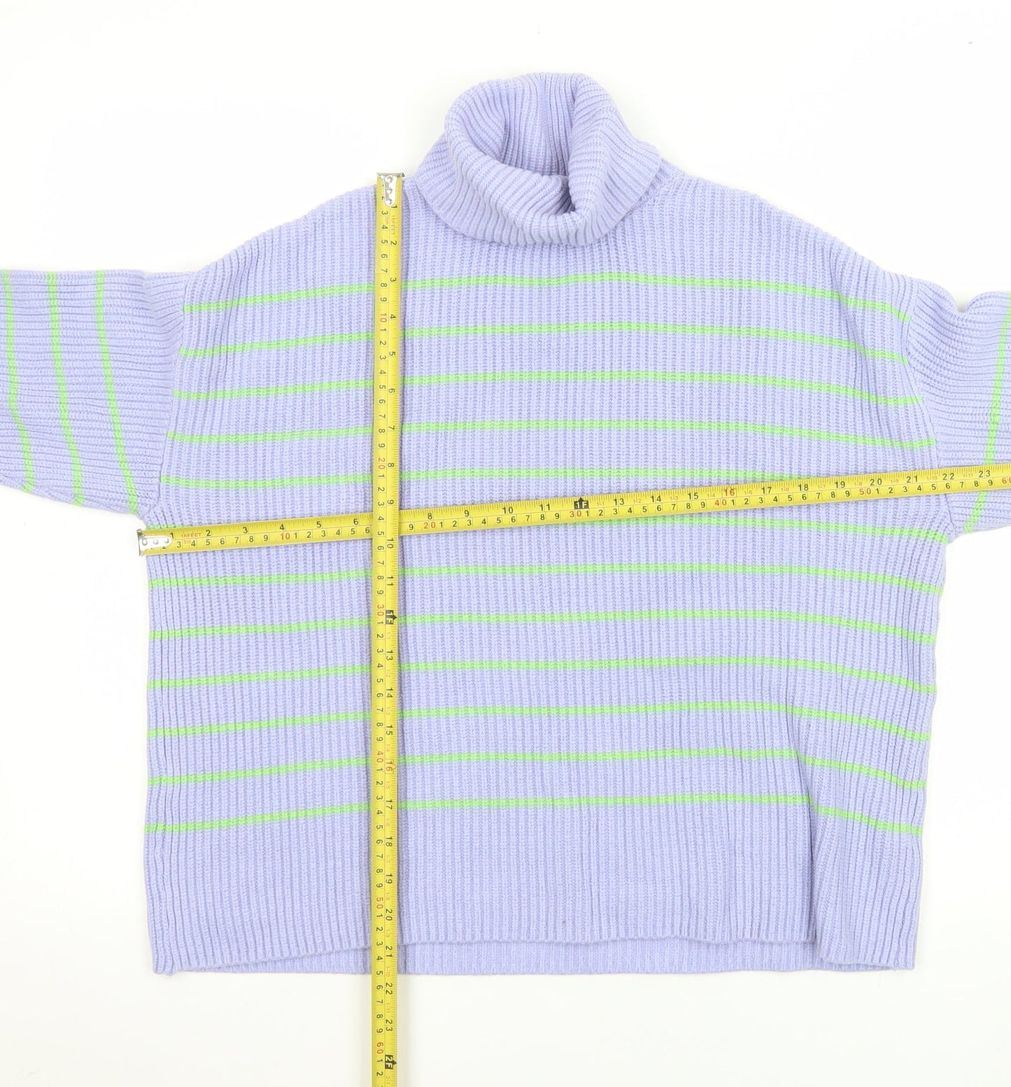 Womens UK Size M Marks and Spencer Purple Pullover Jumper