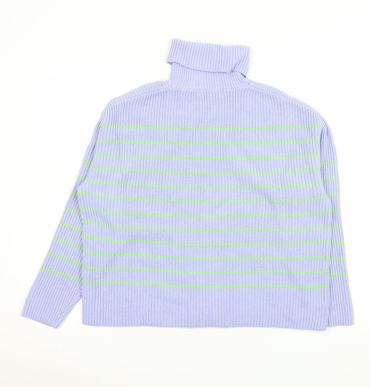 Womens UK Size M Marks and Spencer Purple Pullover Jumper