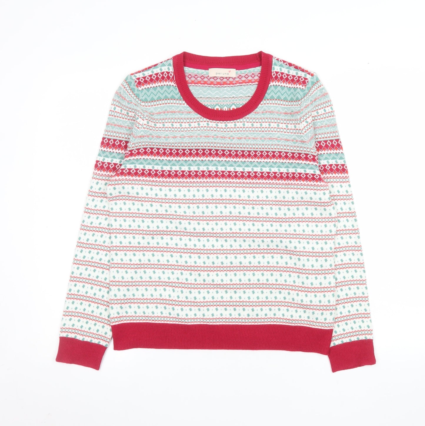 Womens UK Size 14 Marks and Spencer Multicoloured Pullover Jumper