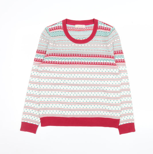 Womens UK Size 14 Marks and Spencer Multicoloured Pullover Jumper