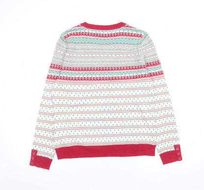 Womens UK Size 14 Marks and Spencer Multicoloured Pullover Jumper