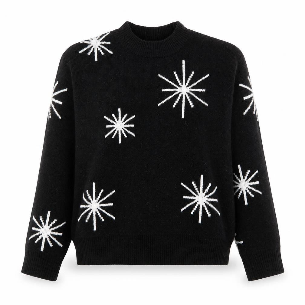 Womens UK Size S Marks and Spencer Black Pullover Jumper