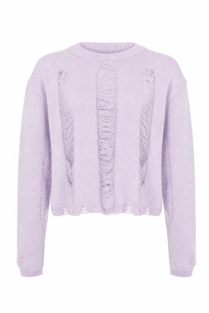 Womens UK Size XL SKINNYDIP Purple Pullover Jumper