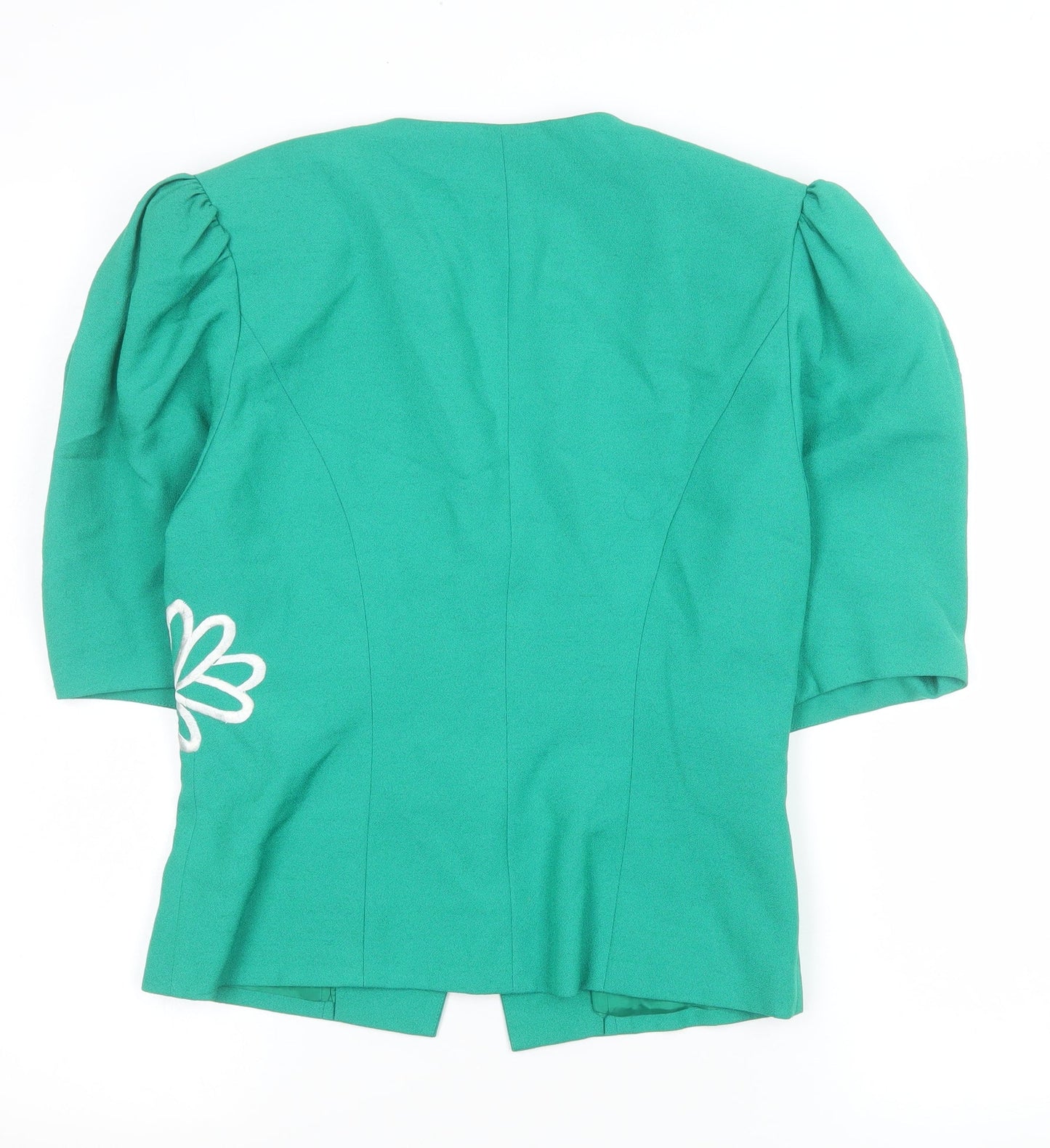 Womens UK Size 10 Simon Ellis Regular Green Blazer