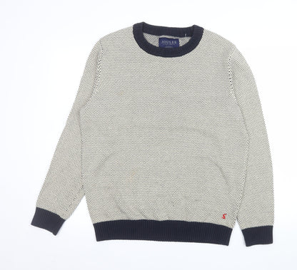Mens UK Size M Joules Beige Pullover Jumper