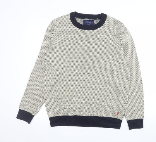 Mens UK Size M Joules Beige Pullover Jumper