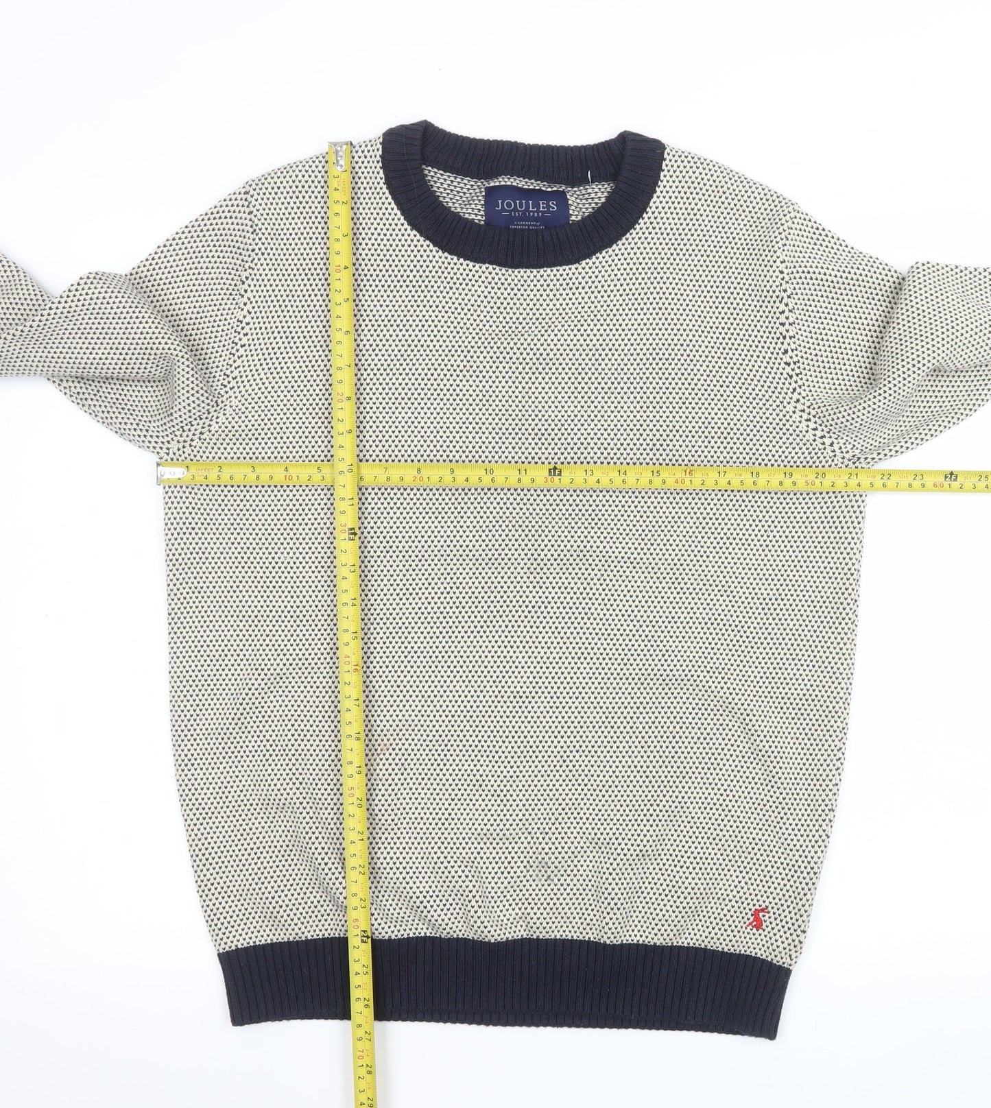 Mens UK Size M Joules Beige Pullover Jumper