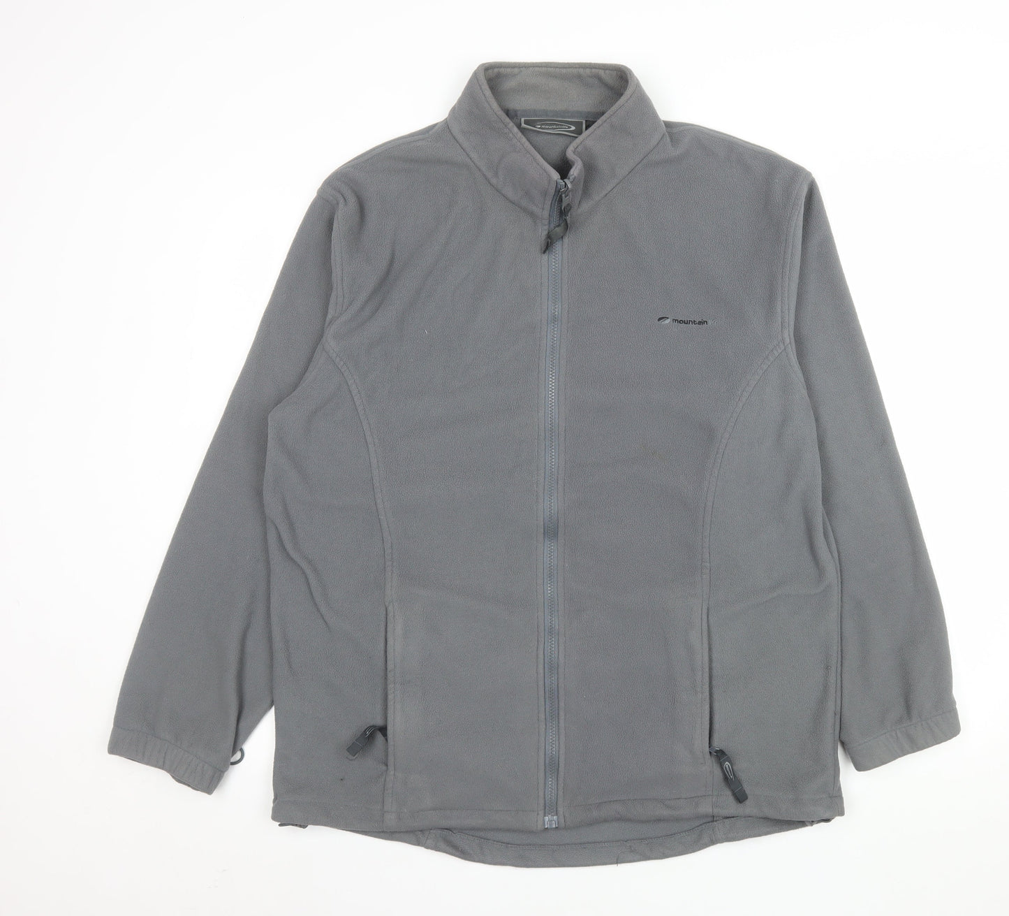 Mens UK Size M Mountainlife Grey Full Zip Sweatshirt