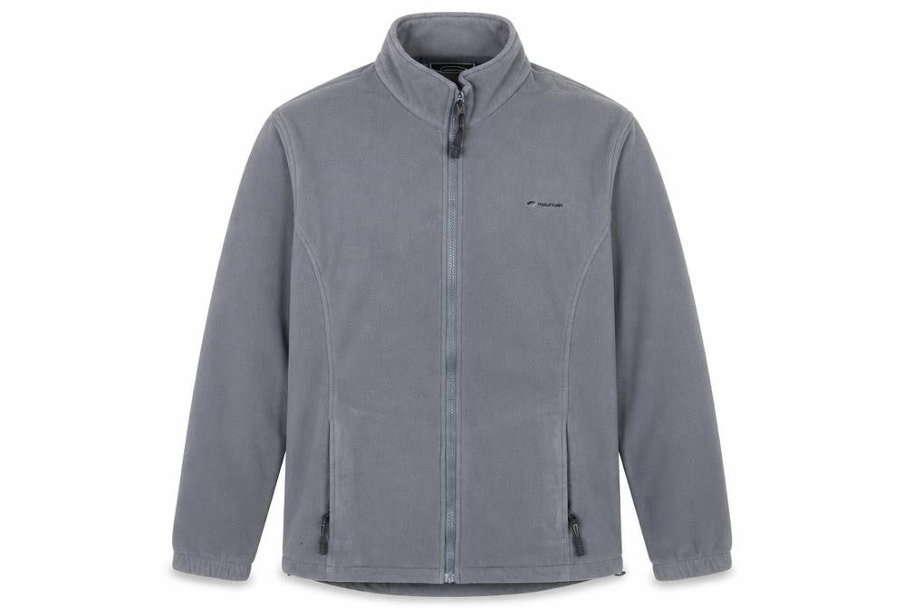 Mens UK Size M Mountainlife Grey Full Zip Sweatshirt