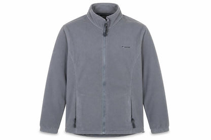 Mens UK Size M Mountainlife Grey Full Zip Sweatshirt
