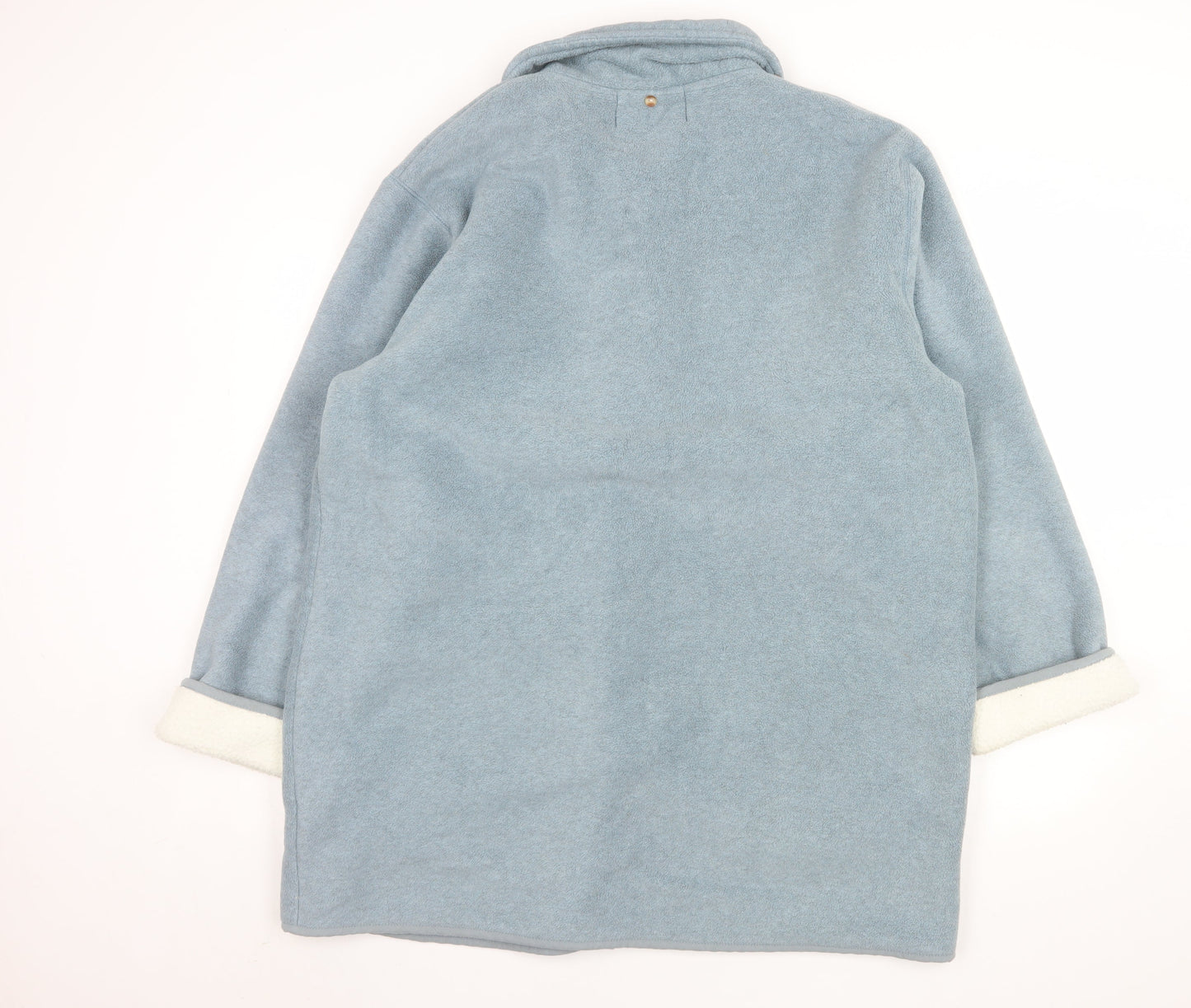 Womens UK Size M Fabrizio Blue Duffel Coat