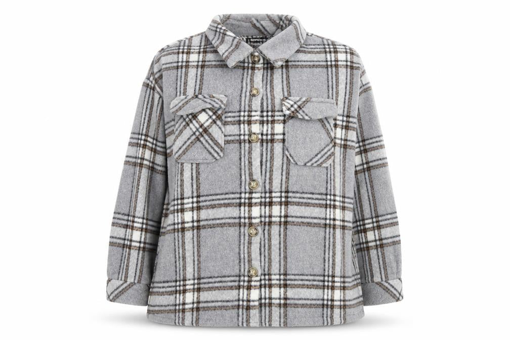 Womens UK Size 14 Missguided Grey Basic Jacket