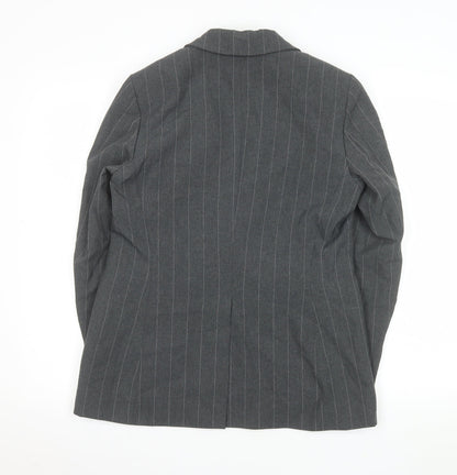 Womens UK Size 12 Marks and Spencer Regular Grey Blazer
