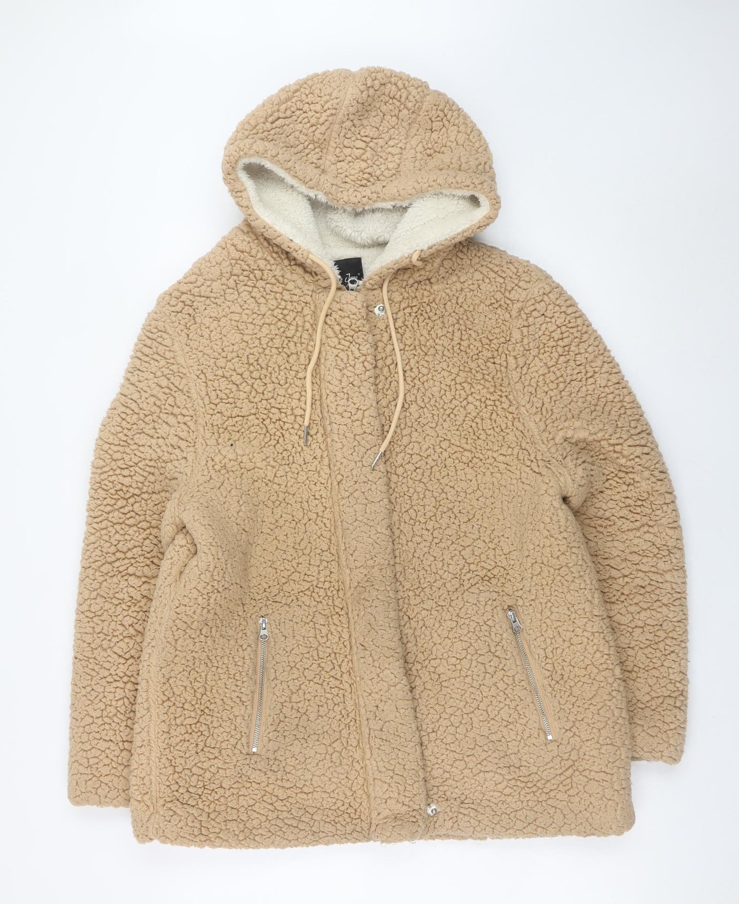 Womens UK Size M Me Jane Beige Basic Jacket
