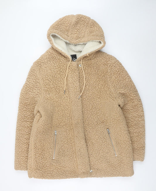 Womens UK Size M Me Jane Beige Basic Jacket