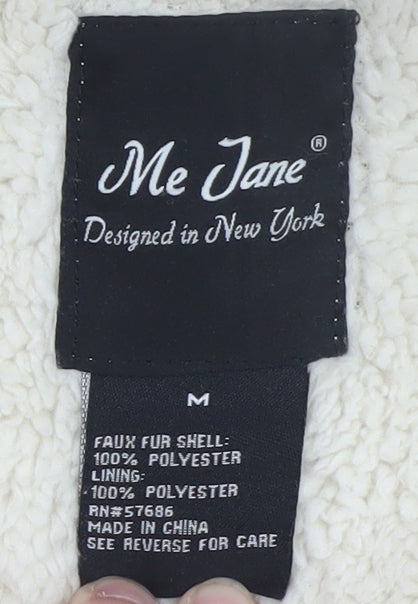 Womens UK Size M Me Jane Beige Basic Jacket