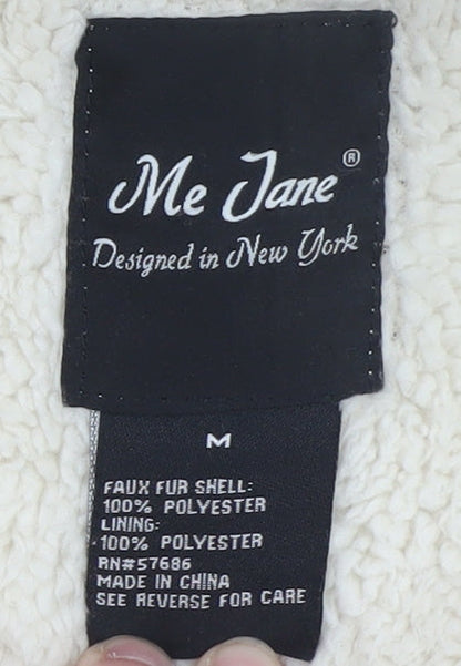 Womens UK Size M Me Jane Beige Basic Jacket