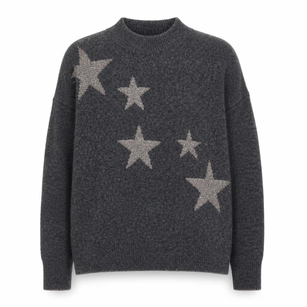 Womens UK Size M Marks and Spencer Grey Pullover Jumper