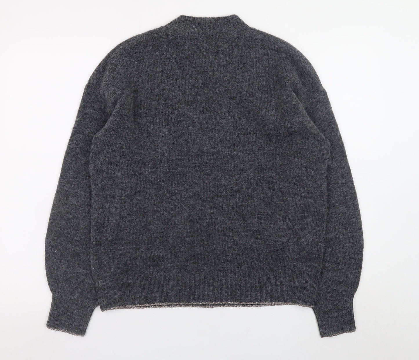 Womens UK Size M Marks and Spencer Grey Pullover Jumper
