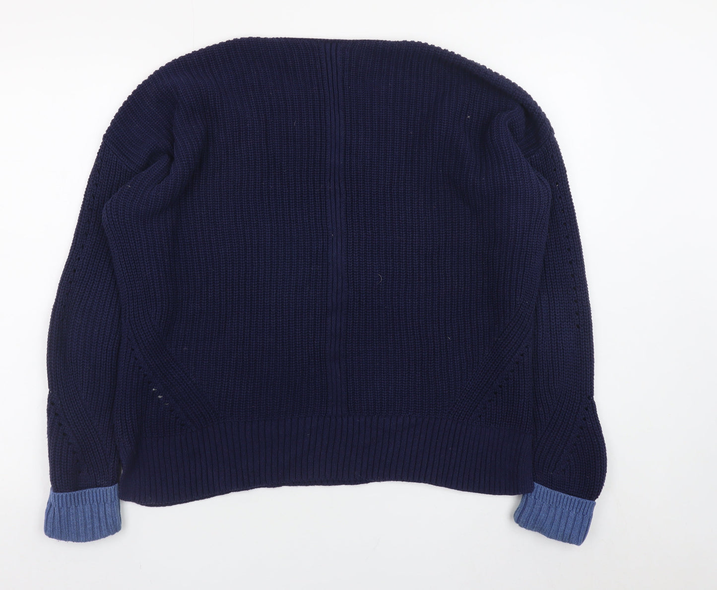 Womens UK Size 14 White Stuff Blue Pullover Jumper