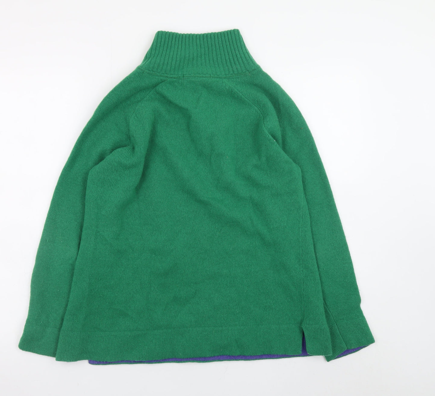 Womens UK Size 16 Mistral Green Henley Jumper