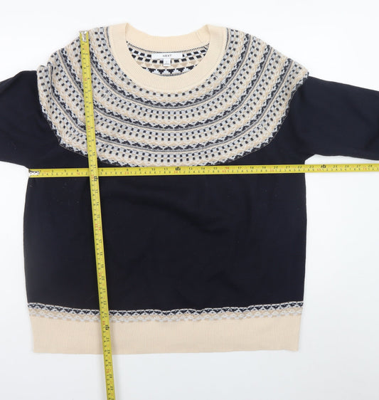 Womens UK Size 16 NEXT Beige Pullover Jumper