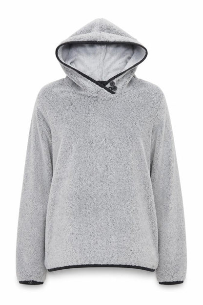 Womens UK Size 8/10 Equestrian Grey Pullover Hoodie
