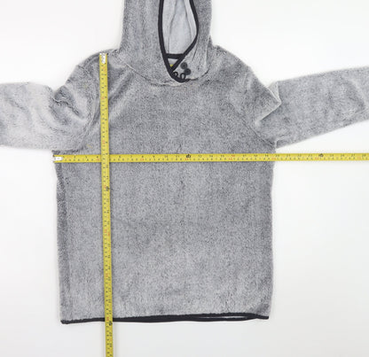 Womens UK Size 8/10 Equestrian Grey Pullover Hoodie