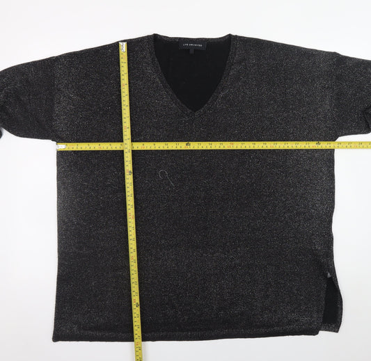 Womens UK Size 16 Live Unlimited Black Pullover Jumper