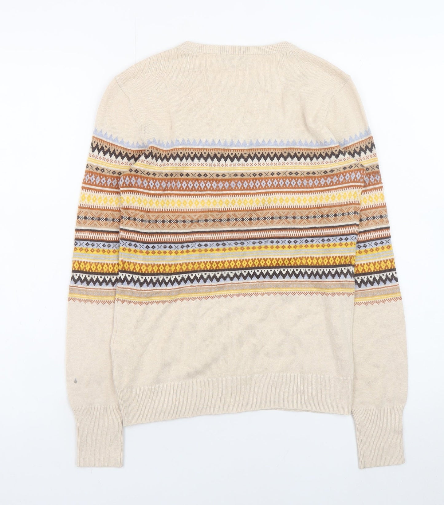Womens UK Size 8 Warehouse Beige Pullover Jumper
