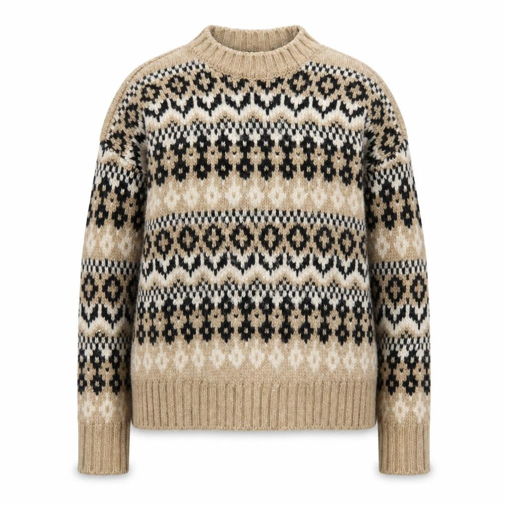 Womens UK Size XS Marks and Spencer Beige Pullover Jumper