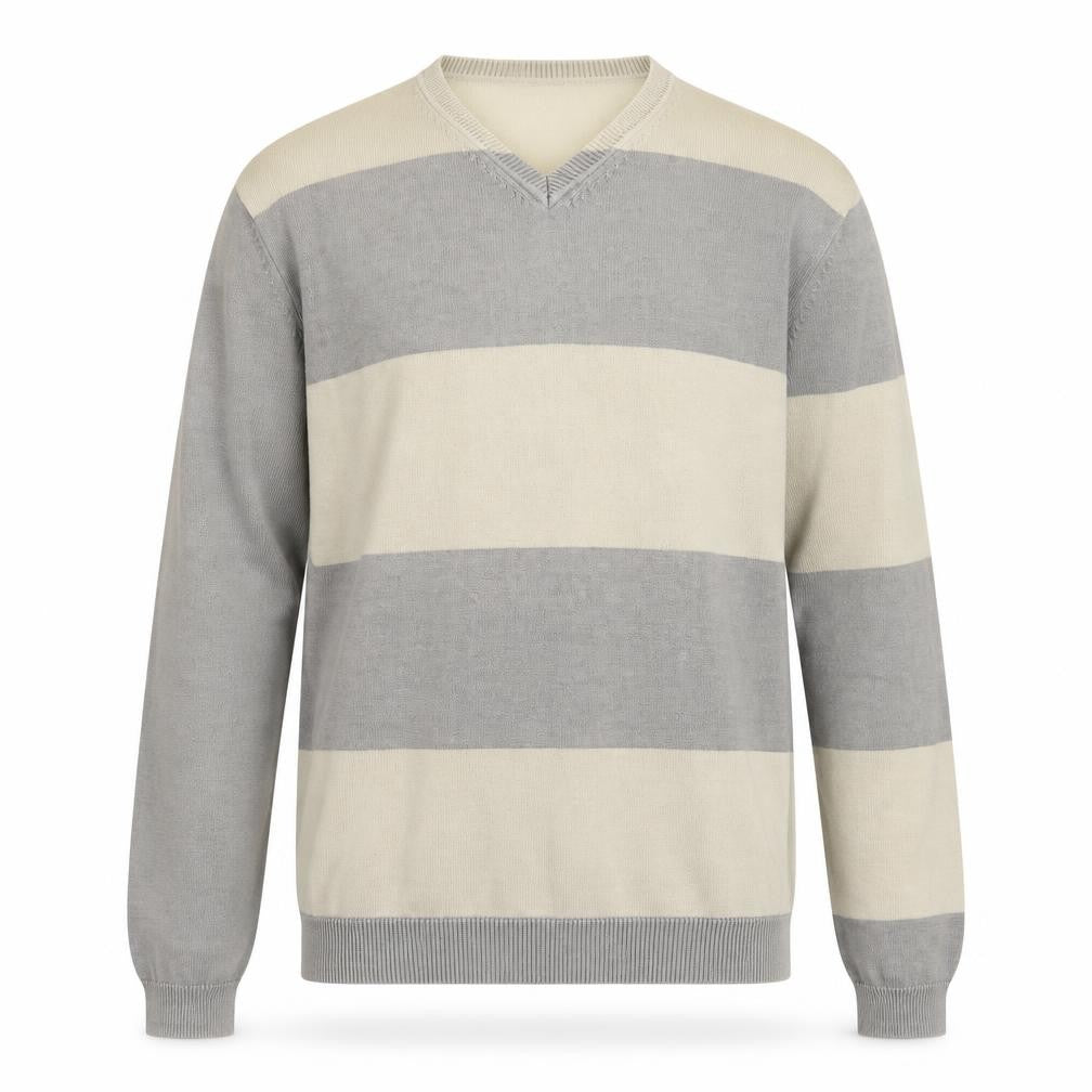 Mens UK Size M French Connection Grey Pullover Jumper
