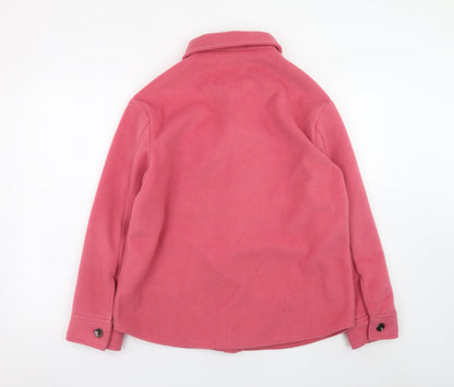 Womens UK Size S F&F Pink Basic Jacket