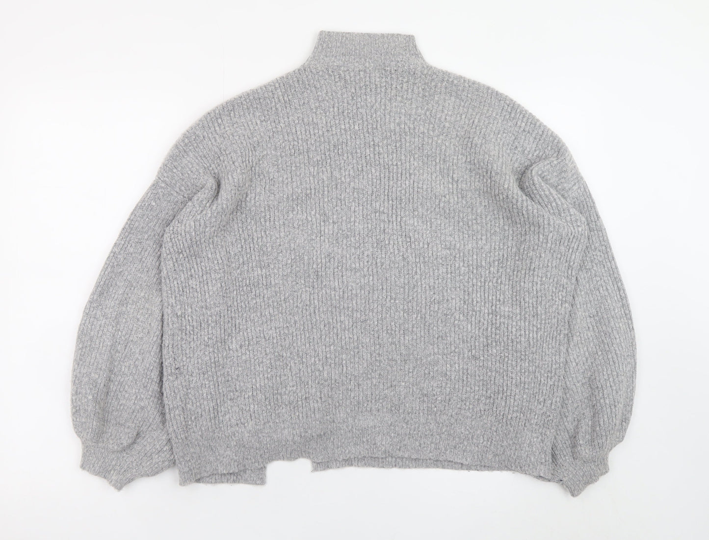 Womens UK Size 8 Miss Selfridge Grey Pullover Jumper