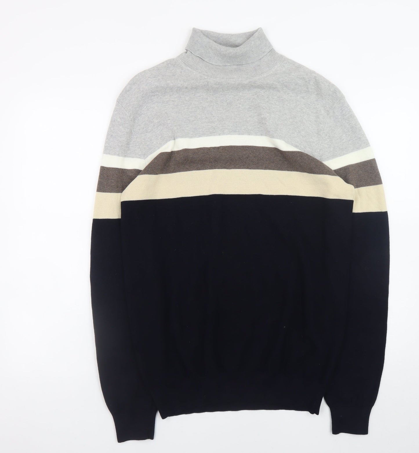 Mens UK Size L NEXT Multicoloured Pullover Jumper