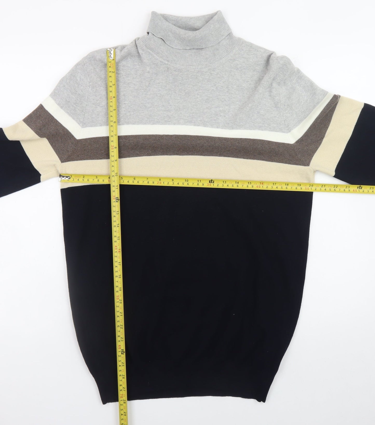 Mens UK Size L NEXT Multicoloured Pullover Jumper