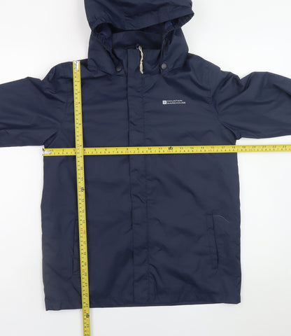 Teens UK Size S Mountain Warehouse Blue Rain Coat