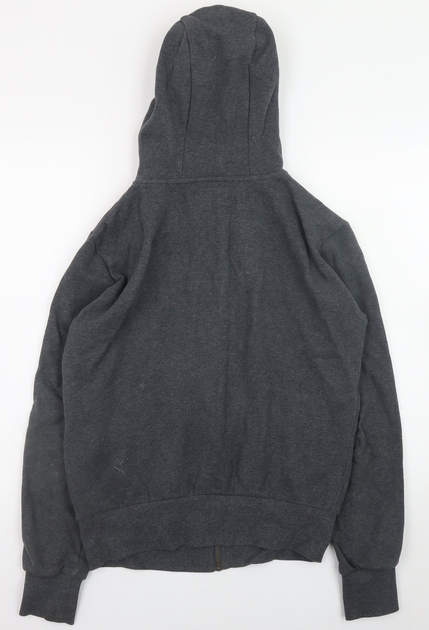 Mens UK Size XS Firetrap Grey Full Zip Hoodie