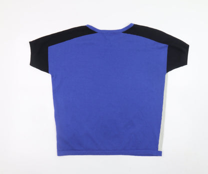 Womens UK Size 10 mamas & papas Blue Pullover Jumper