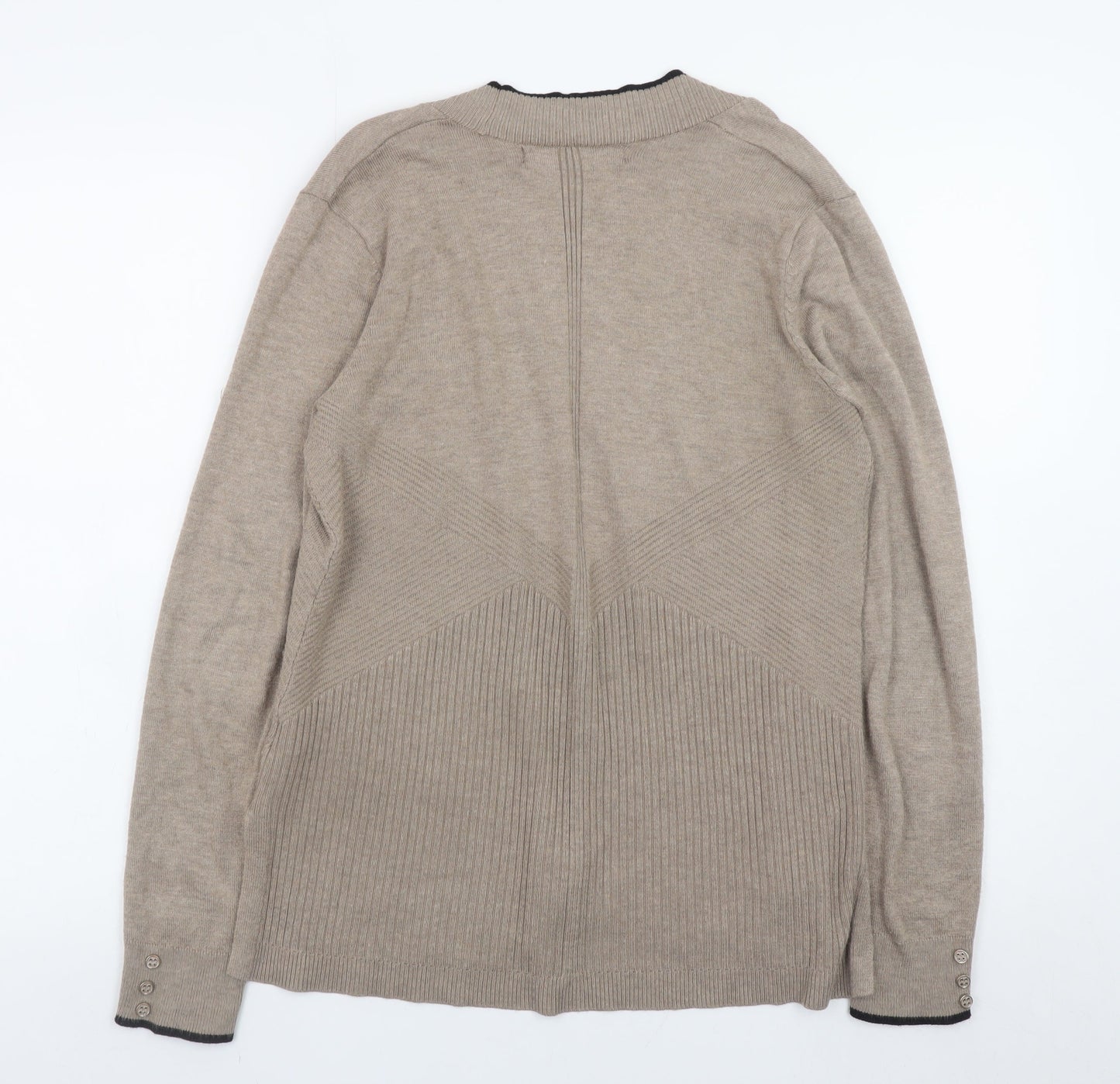 Womens UK Size S Love Scarlett Beige Cardigan Jumper