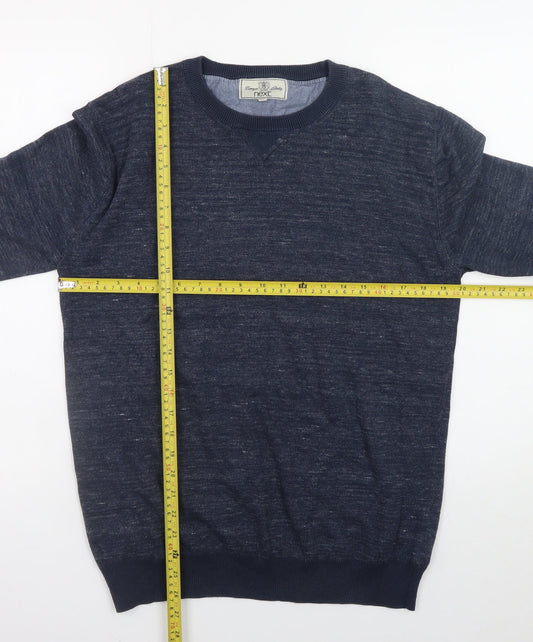 Mens UK Size L NEXT Blue Pullover Jumper