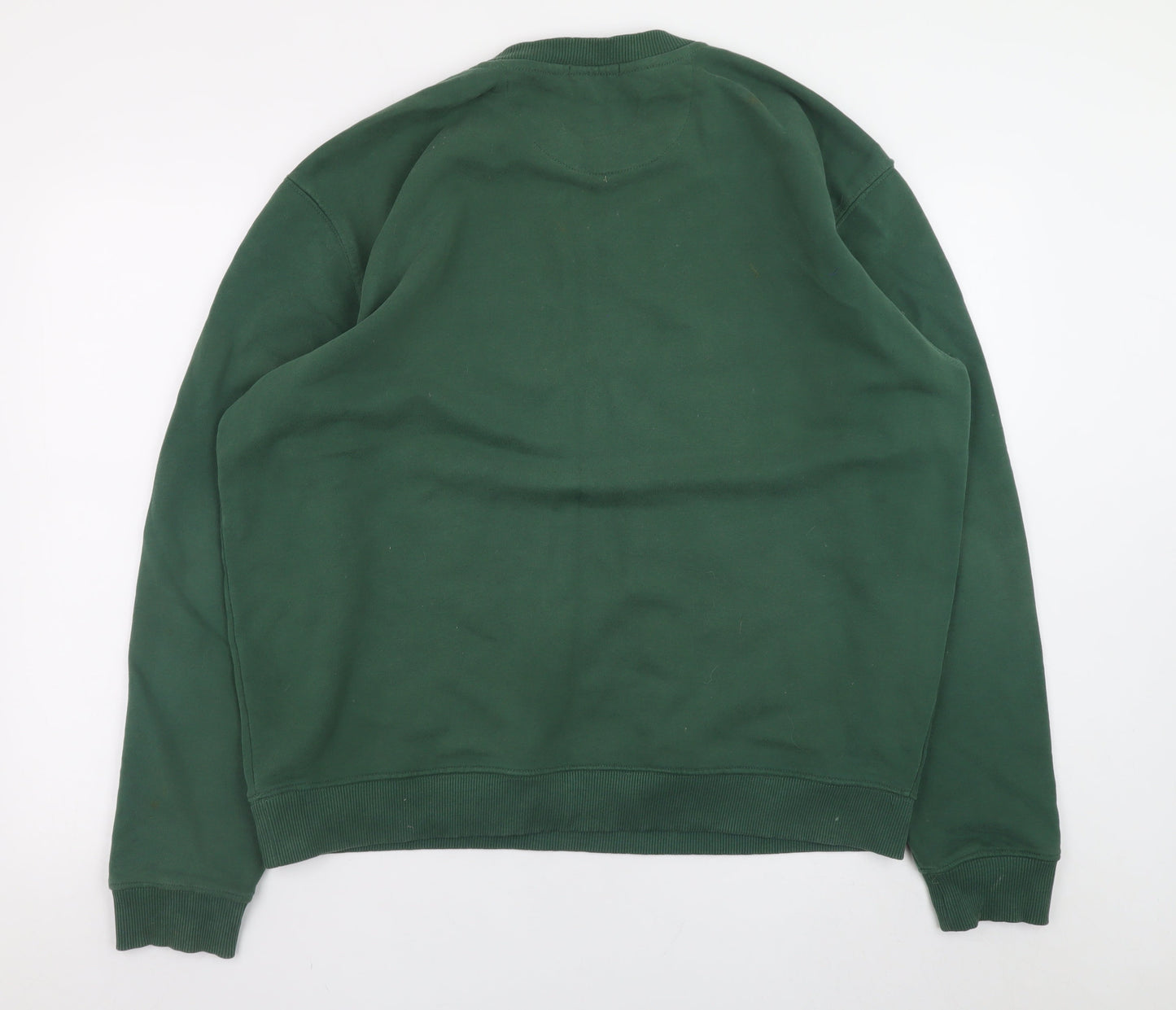 Mens UK Size L Jack Wills Green Pullover Sweatshirt