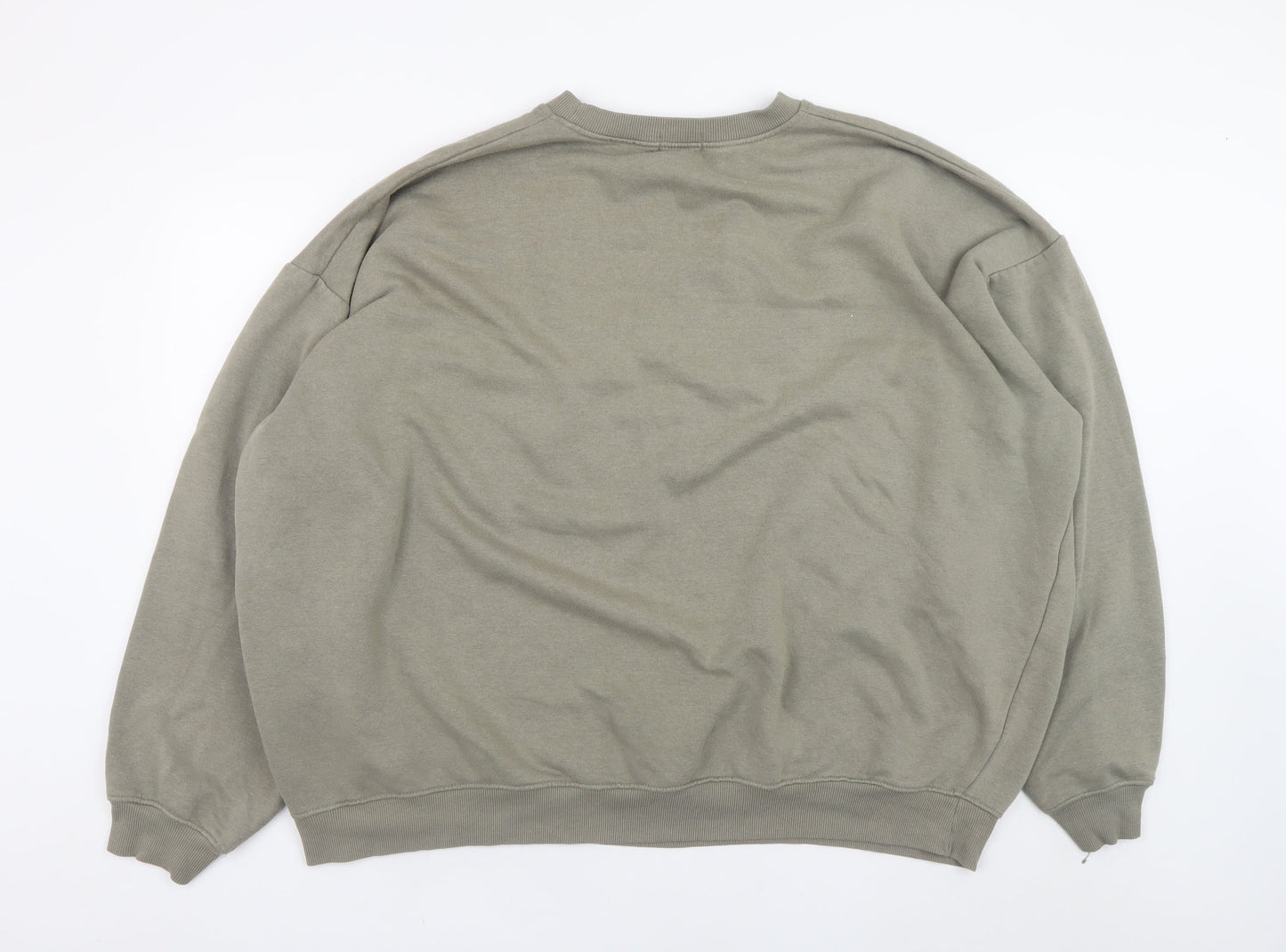 Unisex Adults UK Size 3XL PRETTYLITTLETHING Beige Pullover Sweatshirt