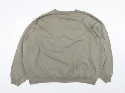 Unisex Adults UK Size 3XL PRETTYLITTLETHING Beige Pullover Sweatshirt